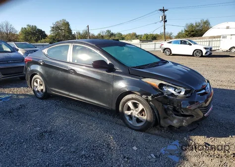 2014 Hyundai Elantra Se from USA, damaged, VIN KMHDH4AE9EU080101